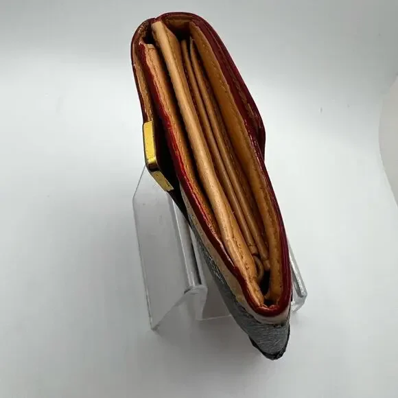 GUC Louis Vuitton Murakami Noir Trifold Wallet